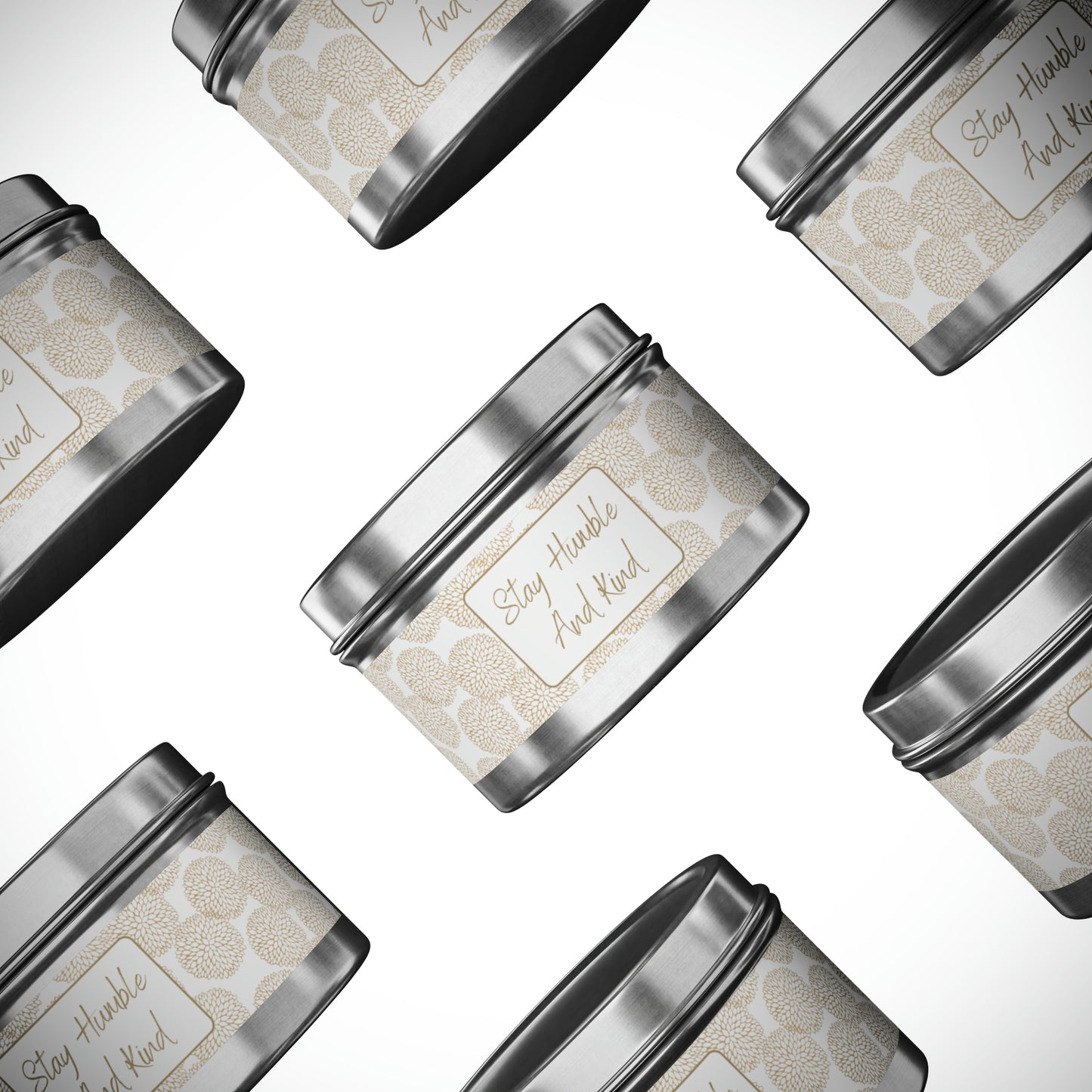Stay Humble and Kind Tin Candles