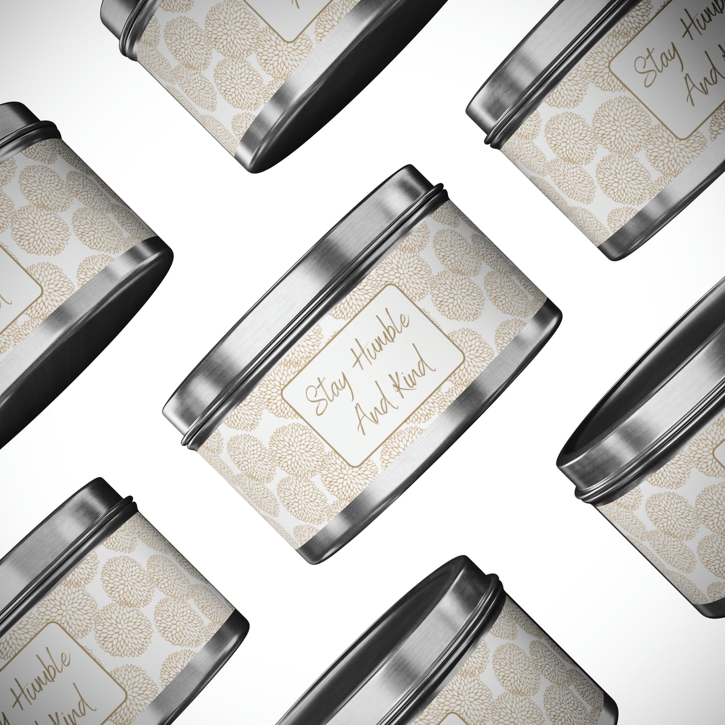 Stay Humble and Kind Tin Candles
