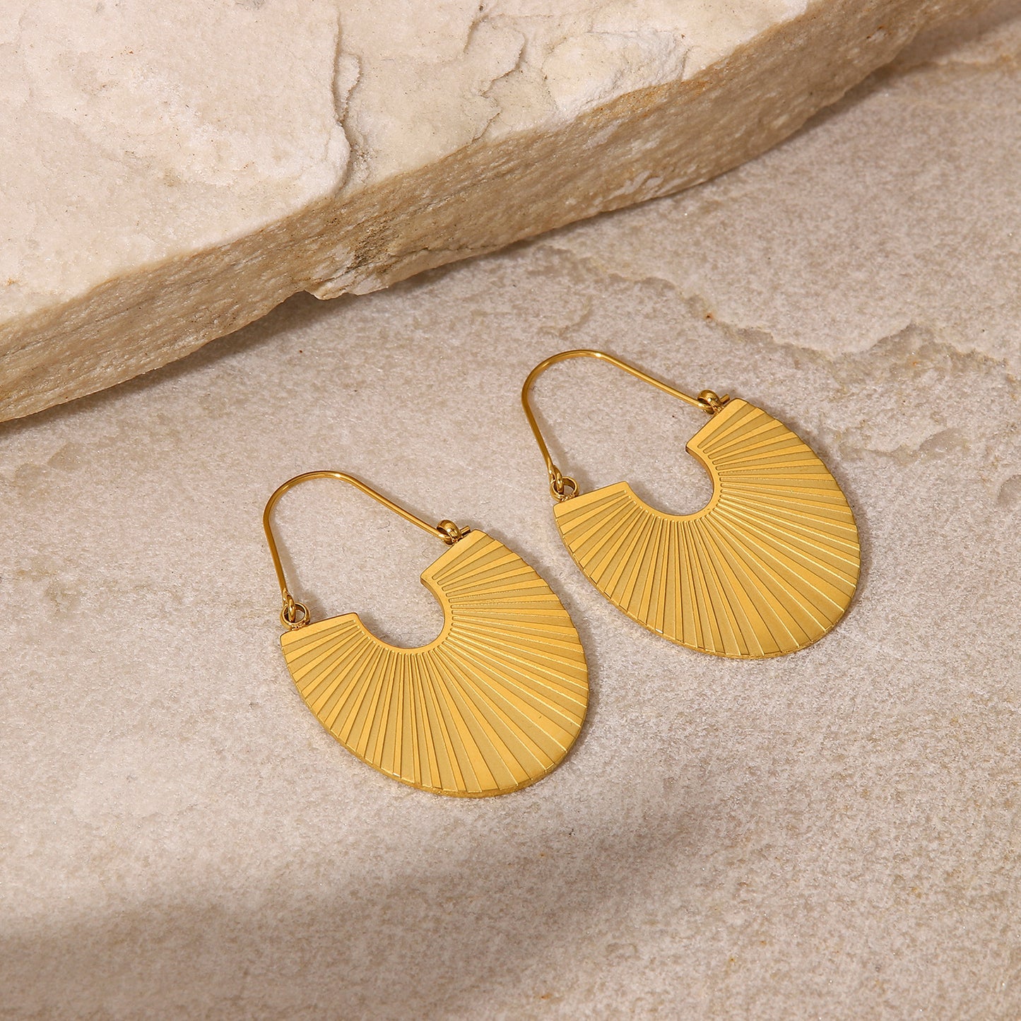 Gold I'm A Fan Of Yours Earrings