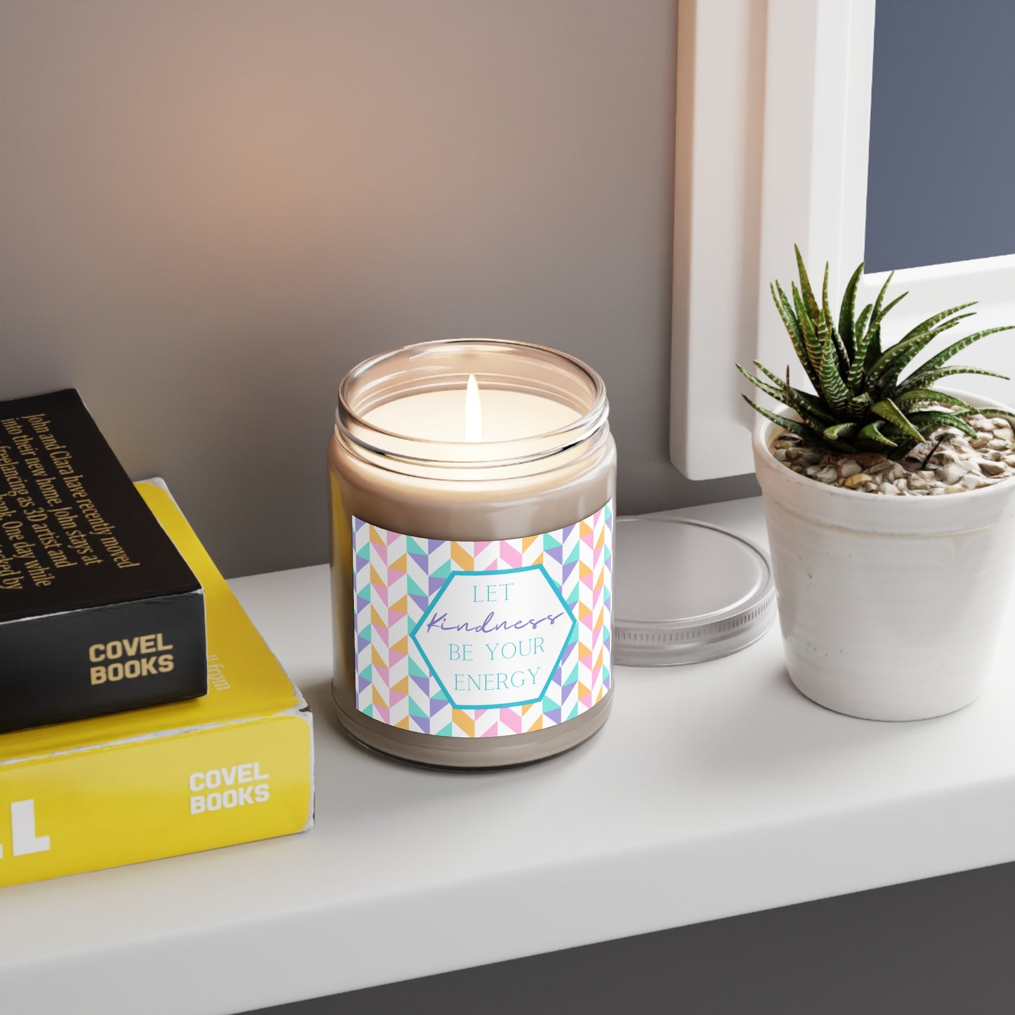 Let Kindness Be Your Energy 100% Soy Scented Candles, 9oz