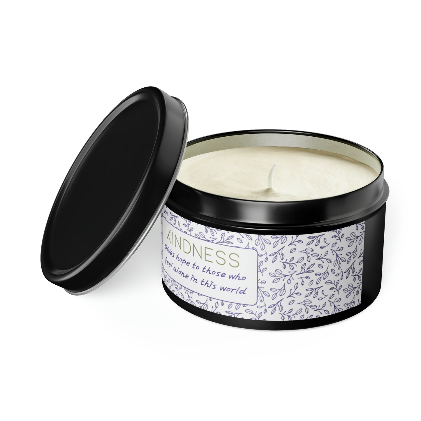 Kindness Gives Hope Tin Candles