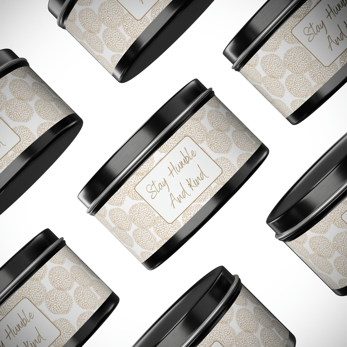 Stay Humble and Kind Tin Candles