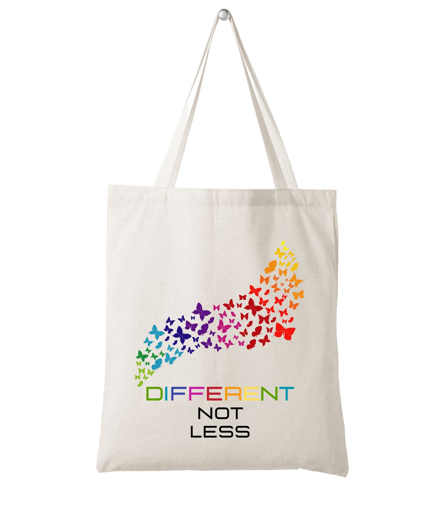 Recognize Normalize Embrace Neurodiversity Cotton Canvas Tote Bag