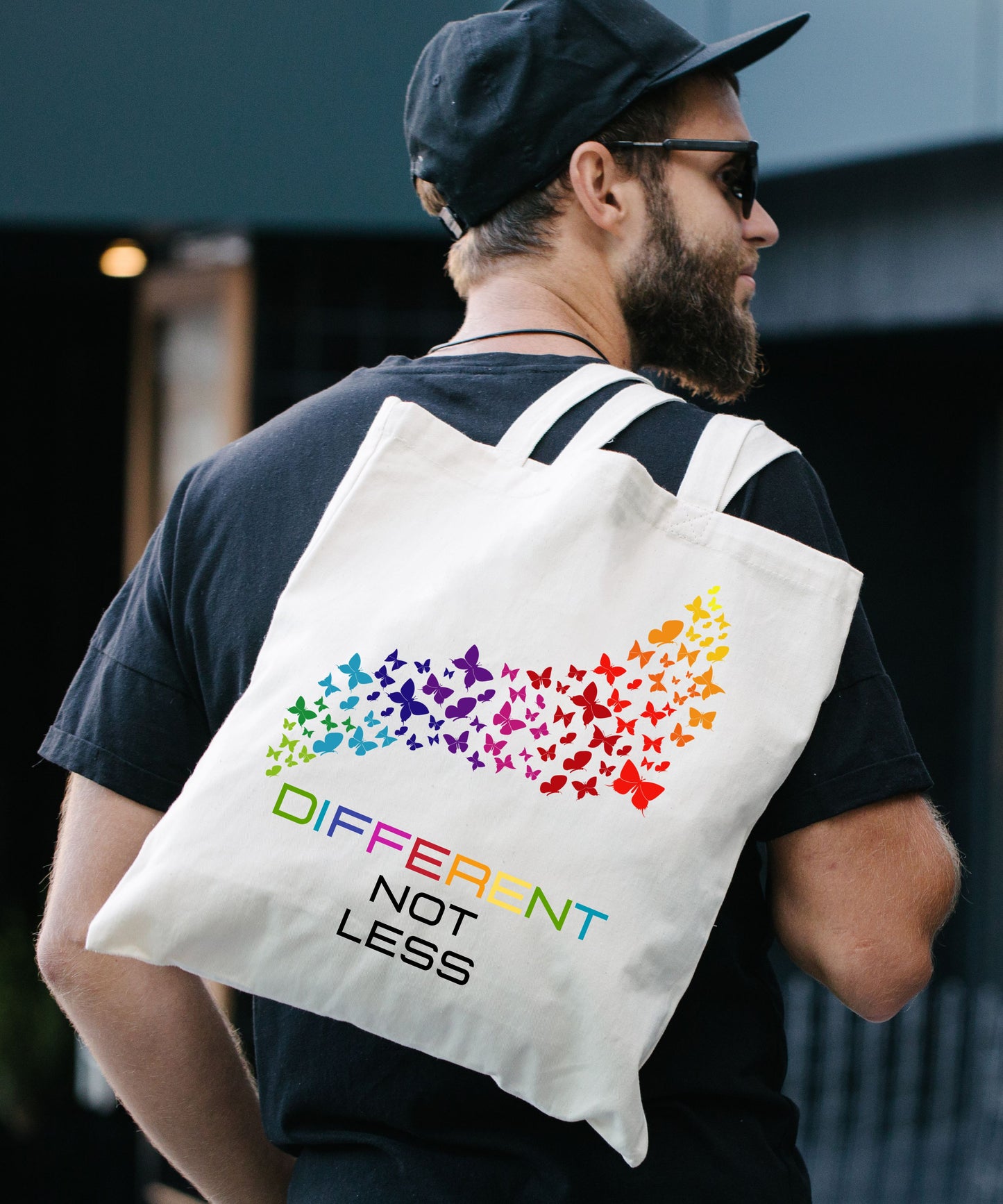 Recognize Normalize Embrace Neurodiversity Cotton Canvas Tote Bag