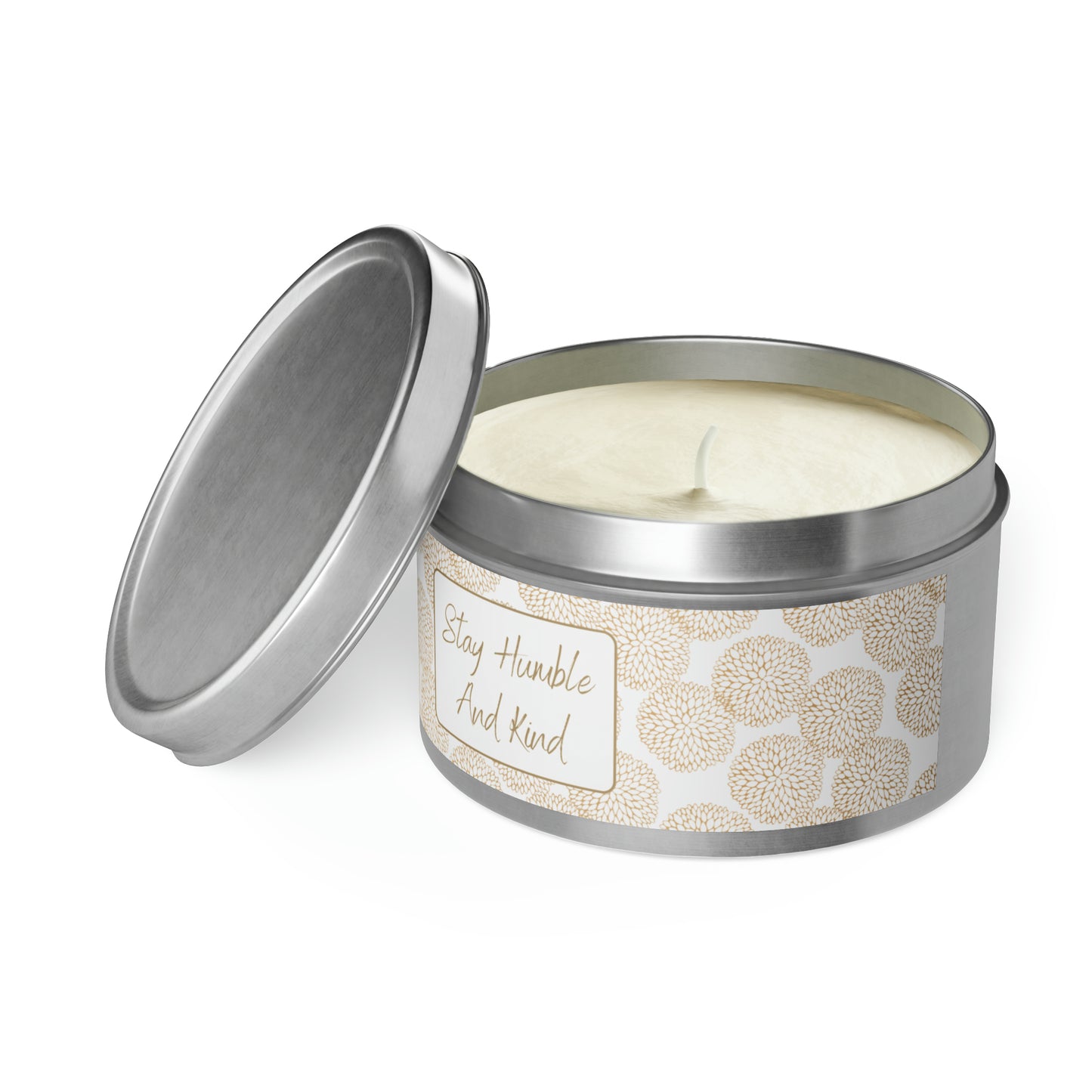 Stay Humble and Kind Tin Candles