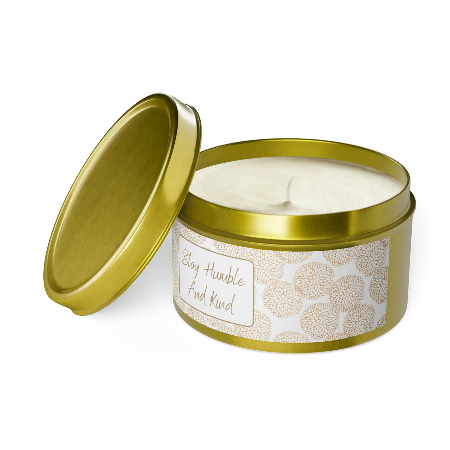Stay Humble and Kind Tin Candles