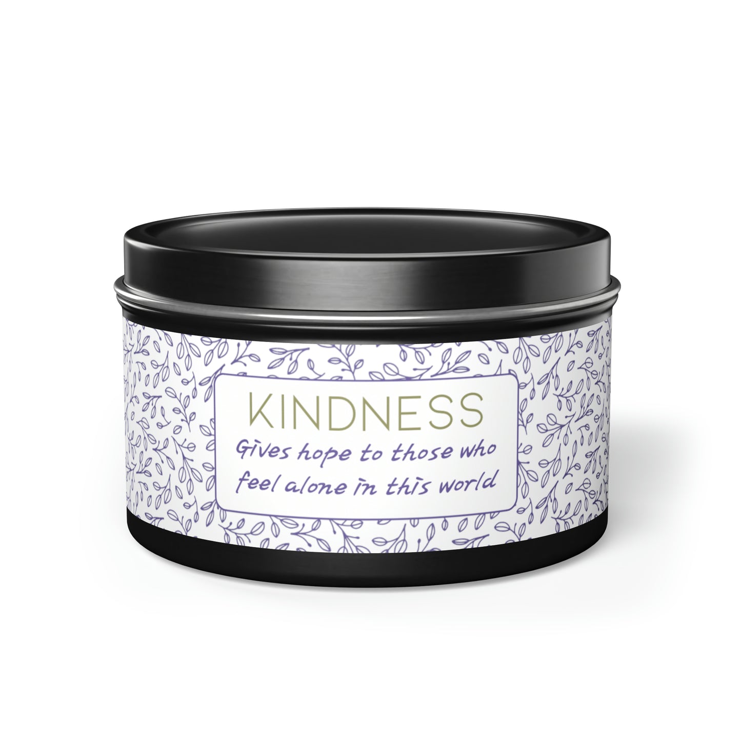Kindness Gives Hope Tin Candles