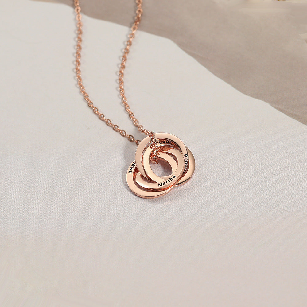 The Forever Linked Trio Necklace