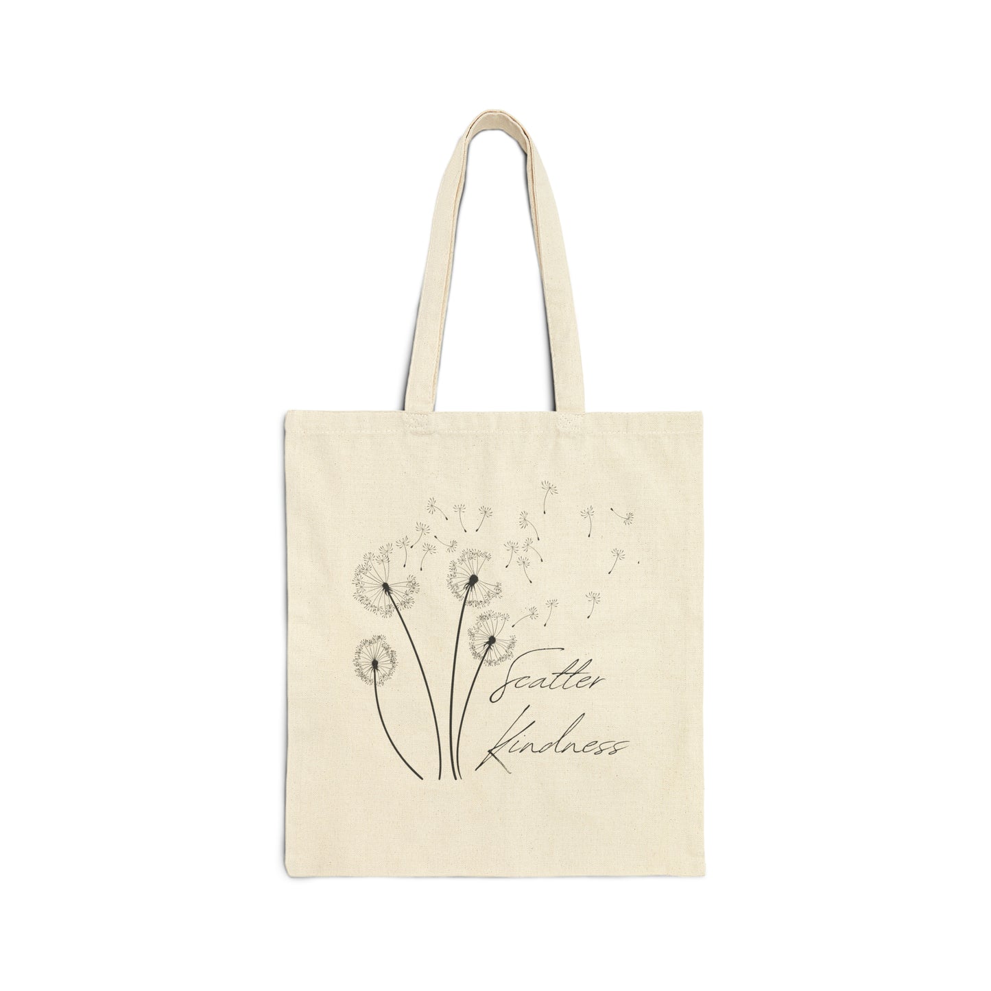 Scatter Kindness1 Cotton Canvas Tote Bag