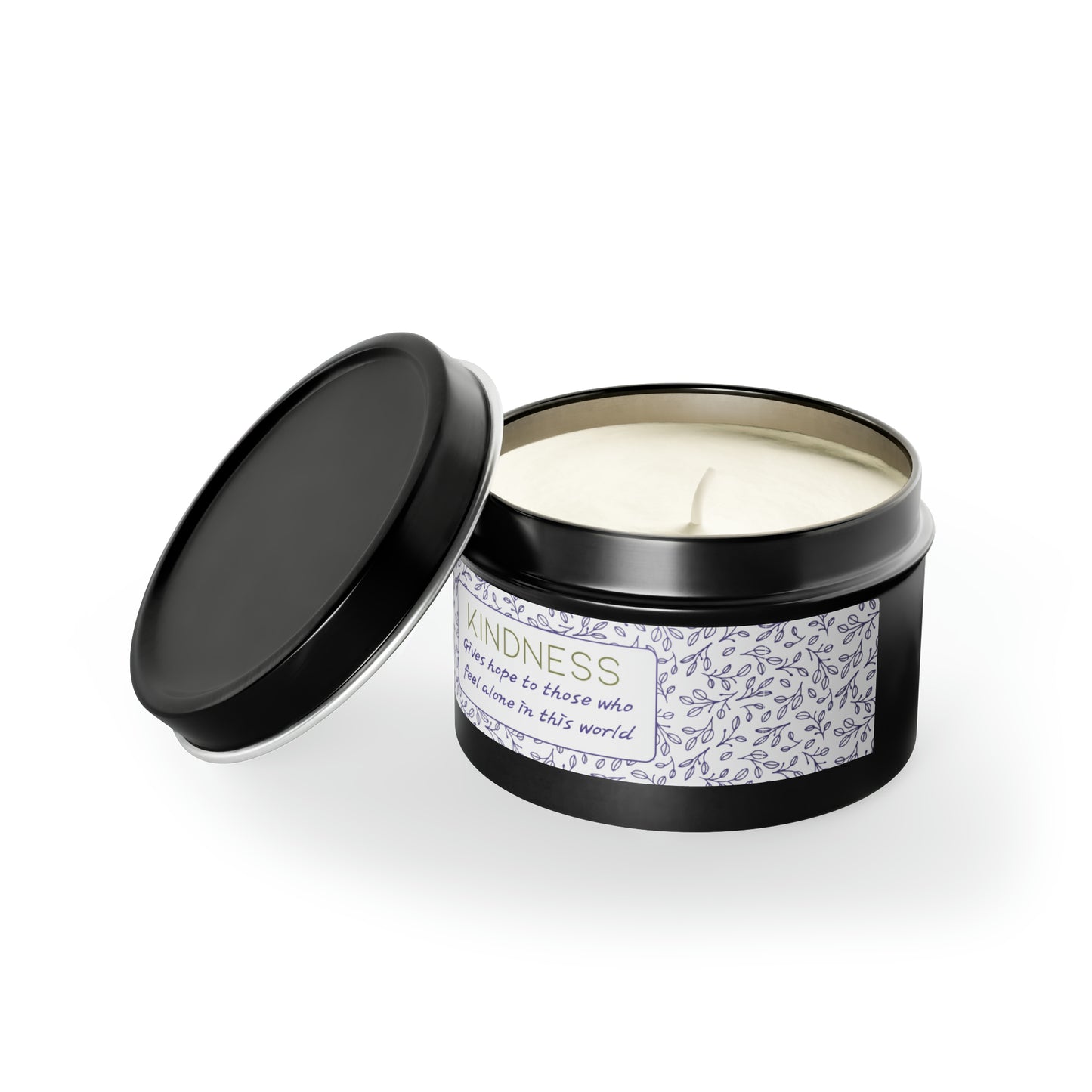 Kindness Gives Hope Tin Candles