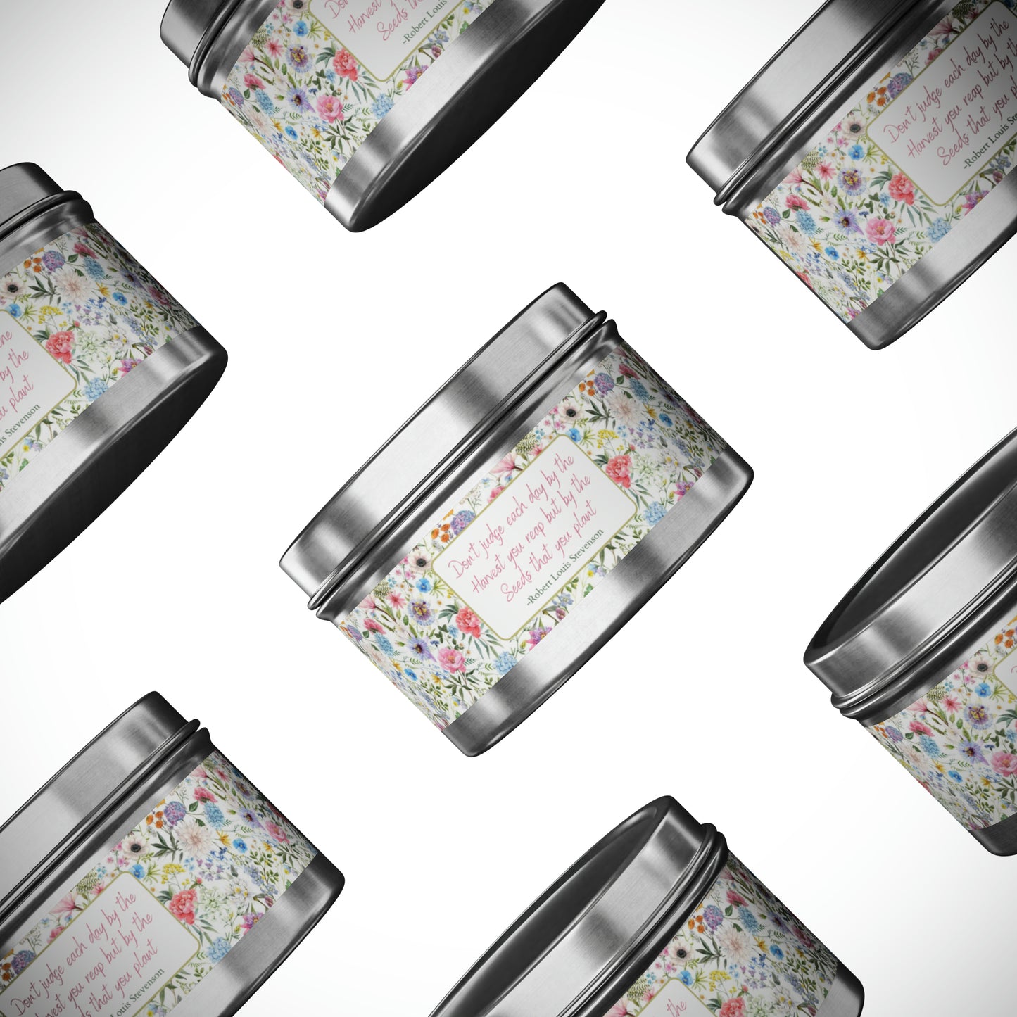 Seeds That You Plant Tin Candles