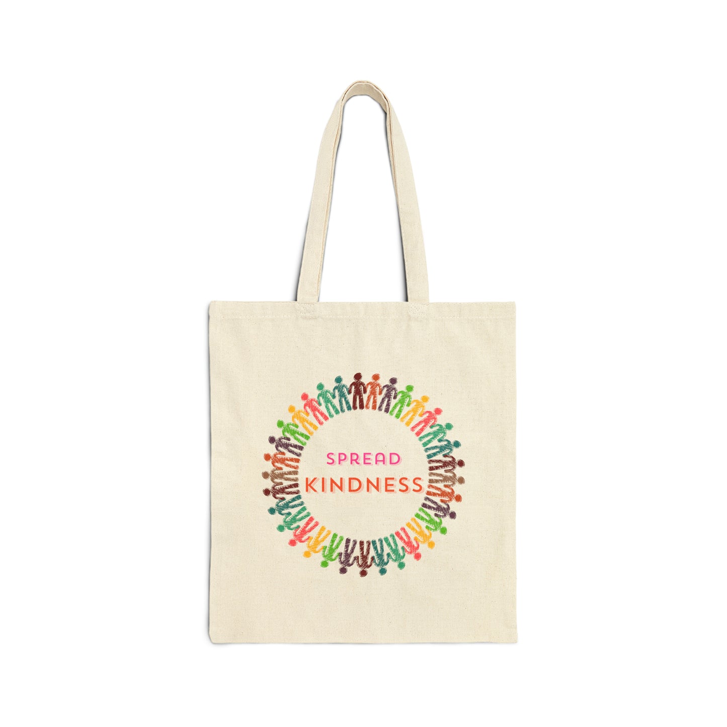 Spread Kindness Cotton Canvas Tote Bag