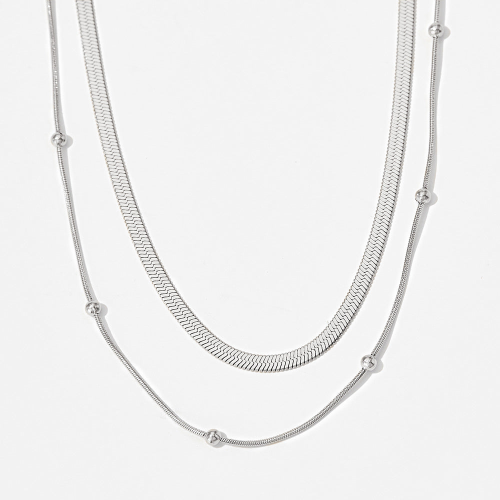 18K Gold-plated Chic Cascade Necklace