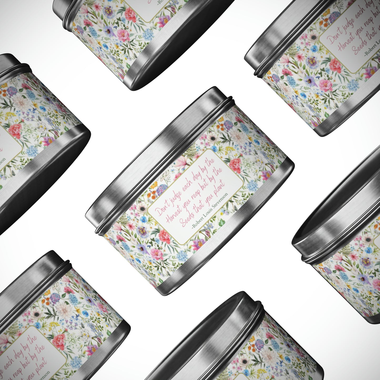 Seeds That You Plant Tin Candles
