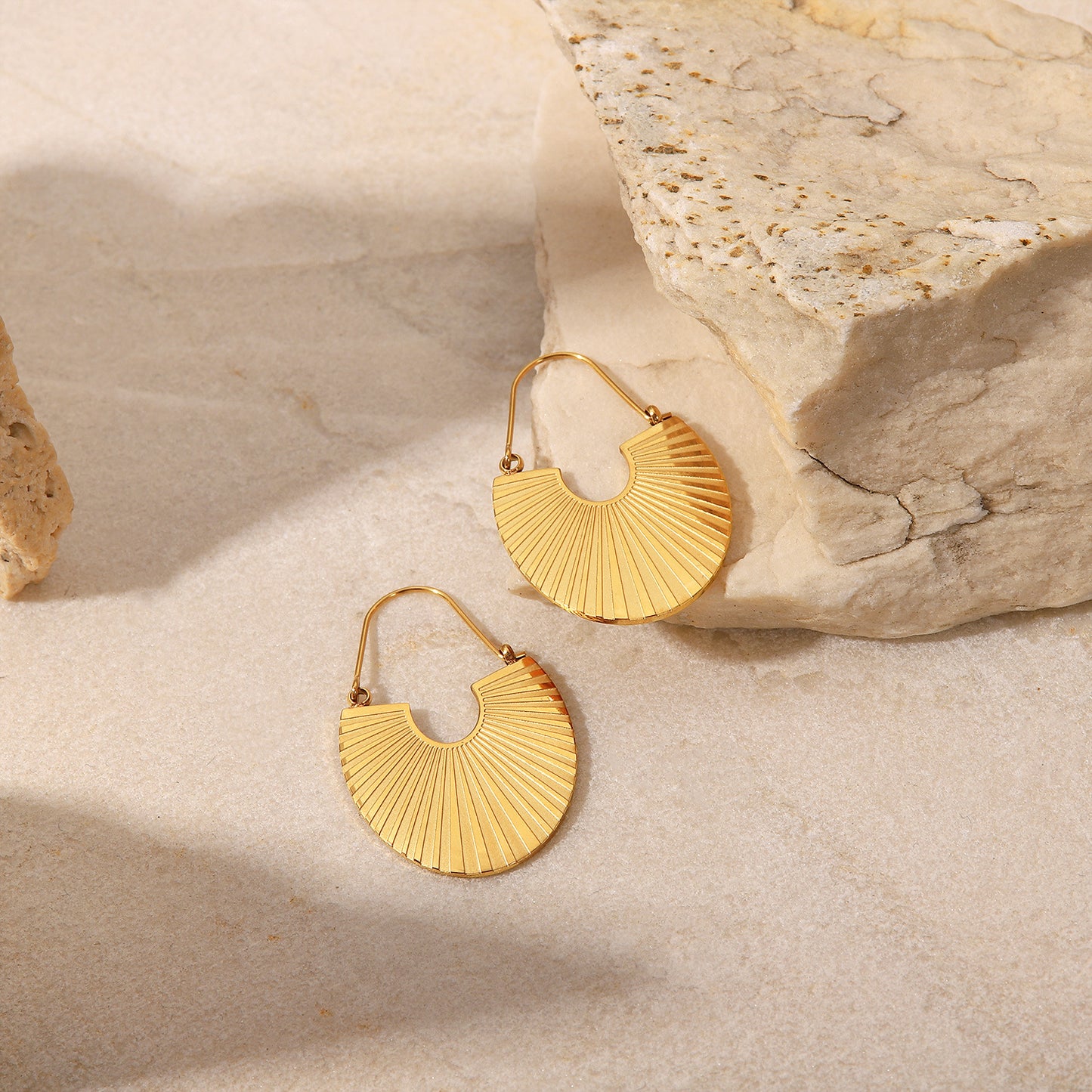Gold I'm A Fan Of Yours Earrings
