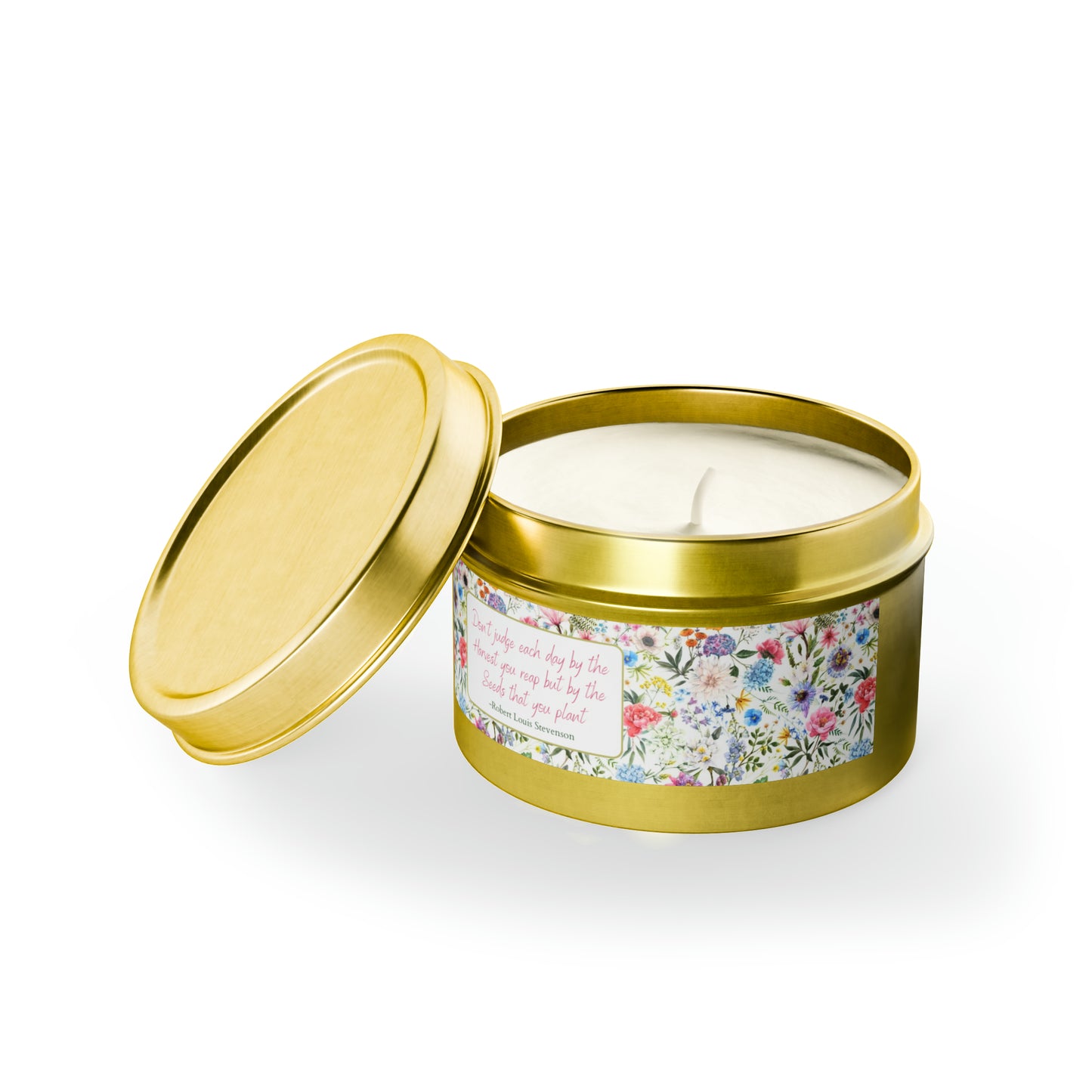Seeds That You Plant Tin Candles