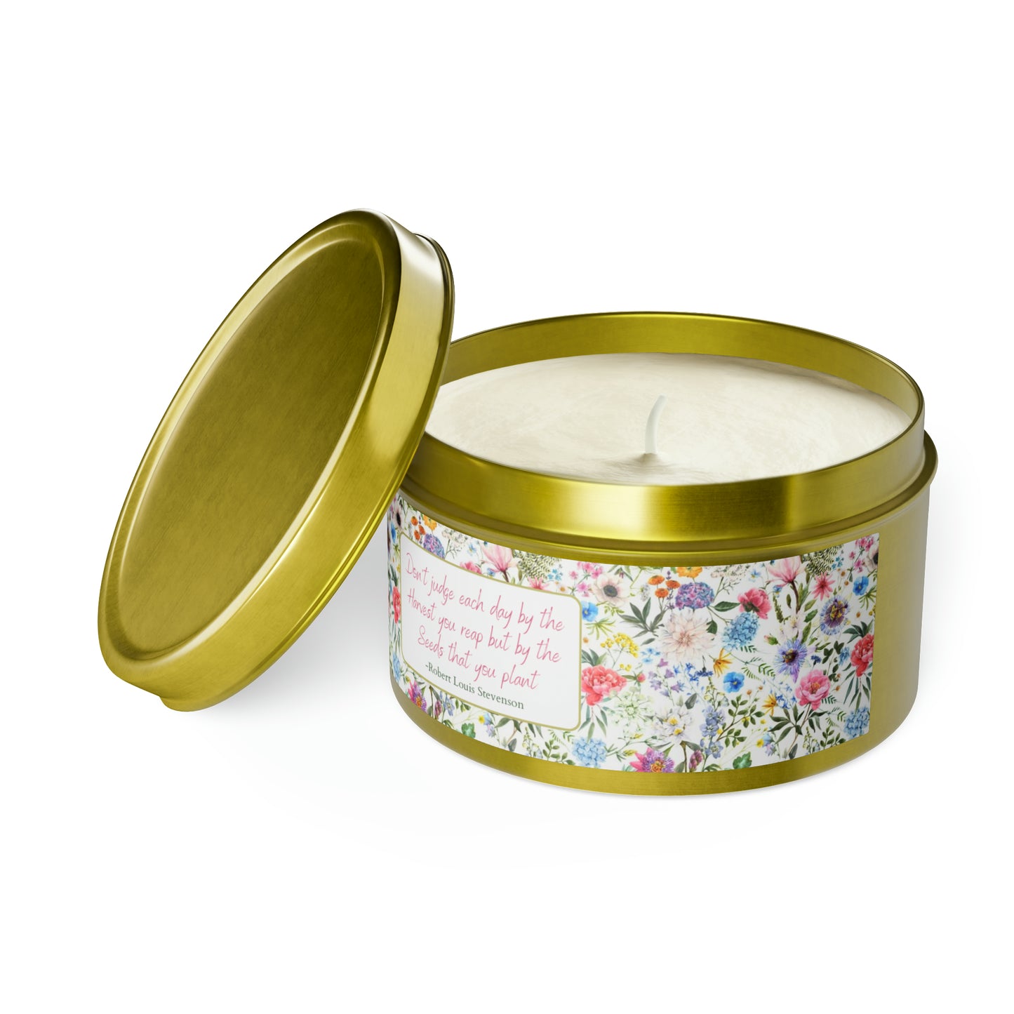 Seeds That You Plant Tin Candles