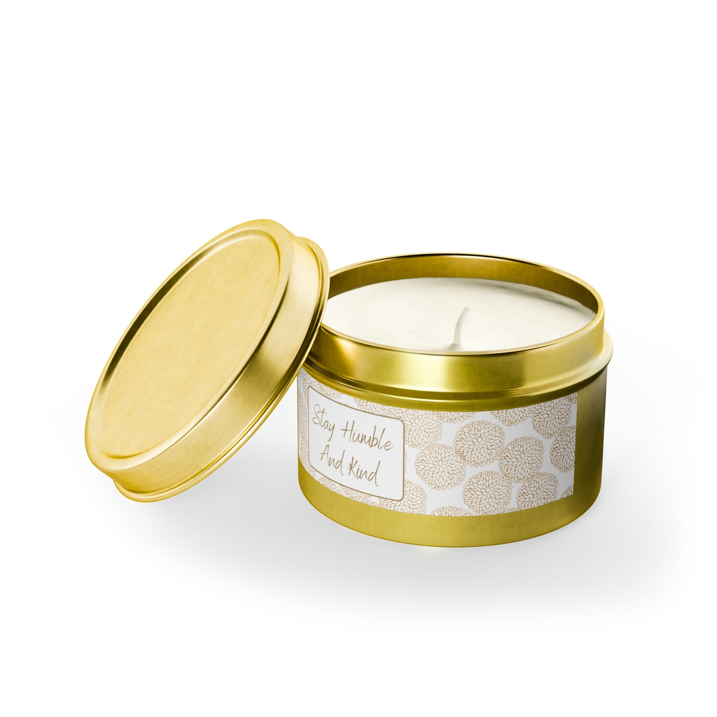 Stay Humble and Kind Tin Candles
