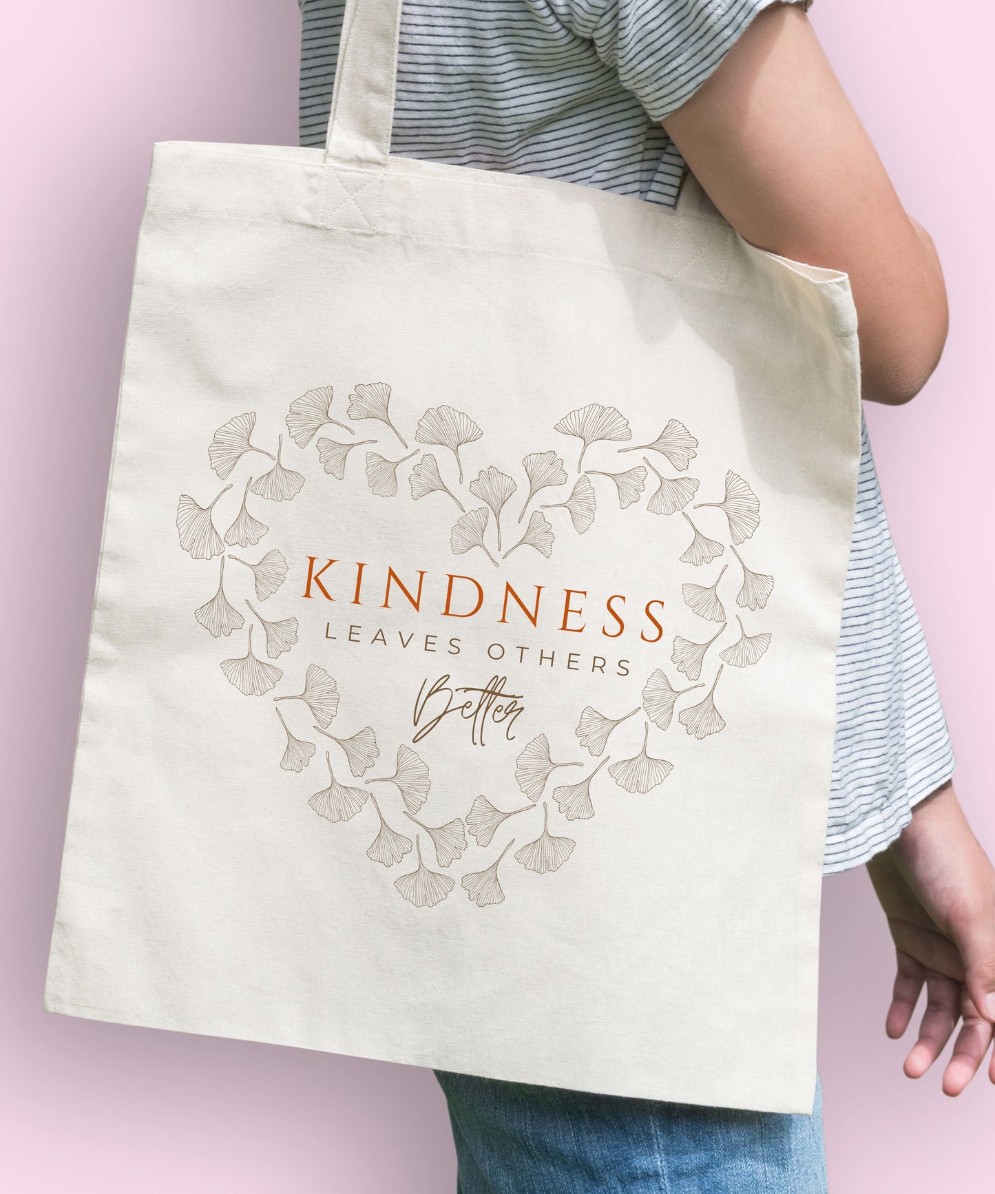 Kindness Leaves Others Better Cotton Canvas Tote Bag