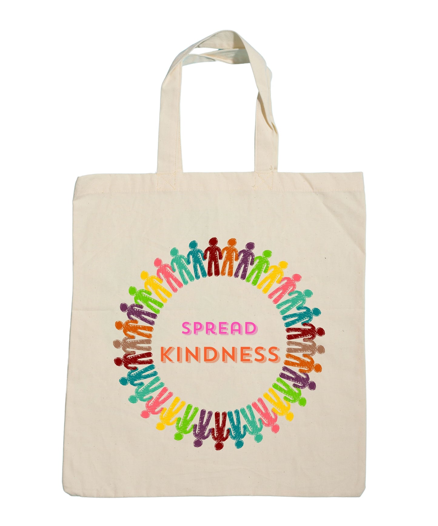 Spread Kindness Cotton Canvas Tote Bag