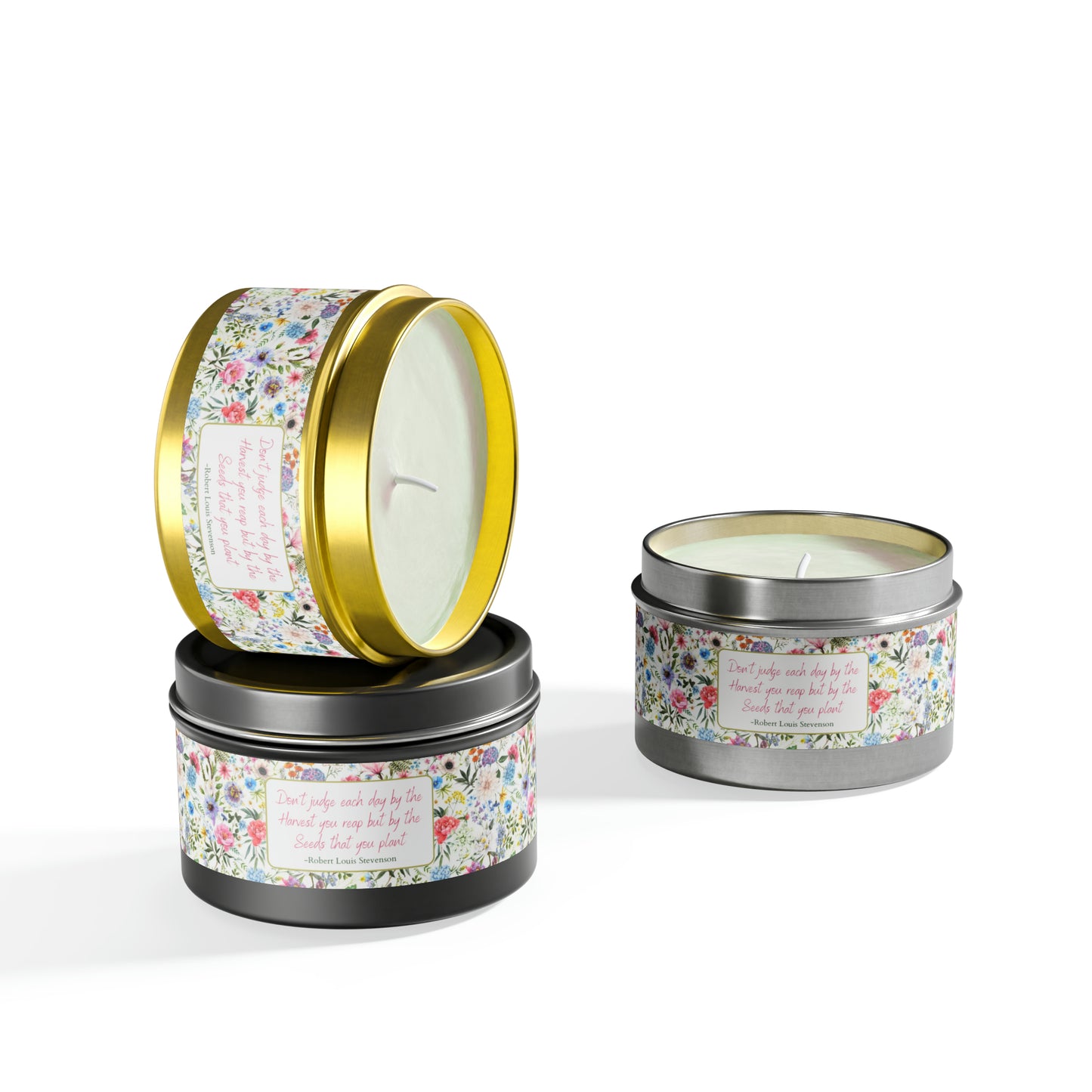 Seeds That You Plant Tin Candles