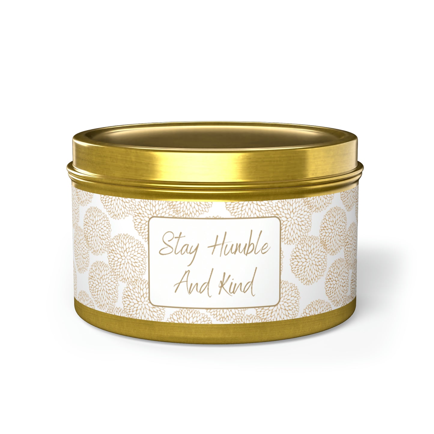 Stay Humble and Kind Tin Candles