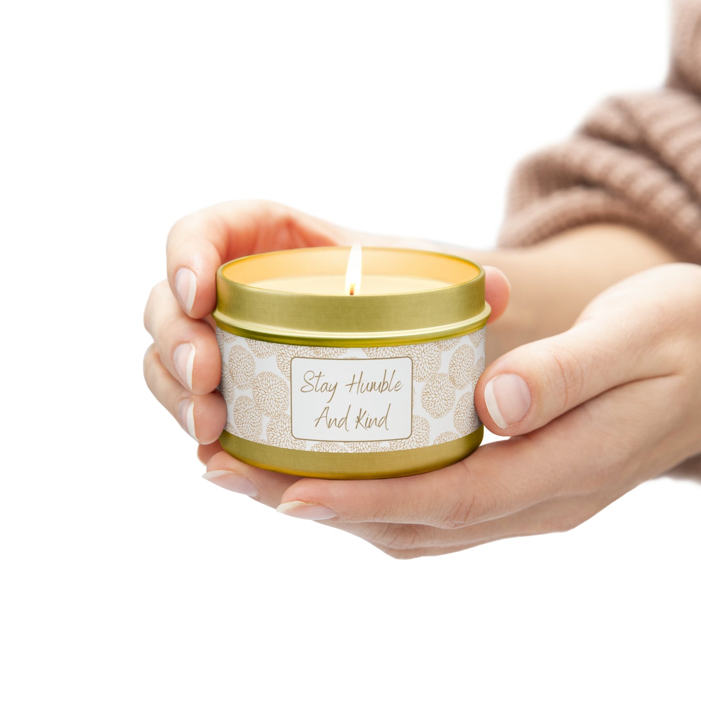 Stay Humble and Kind Tin Candles