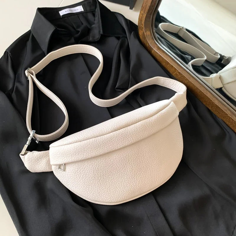 Metro Vegan Leather Chest/Waist Bag