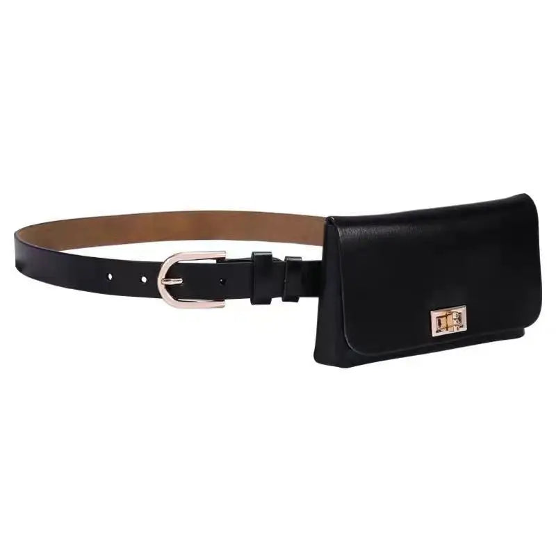 Metro Genuine Leather Belt-Purse