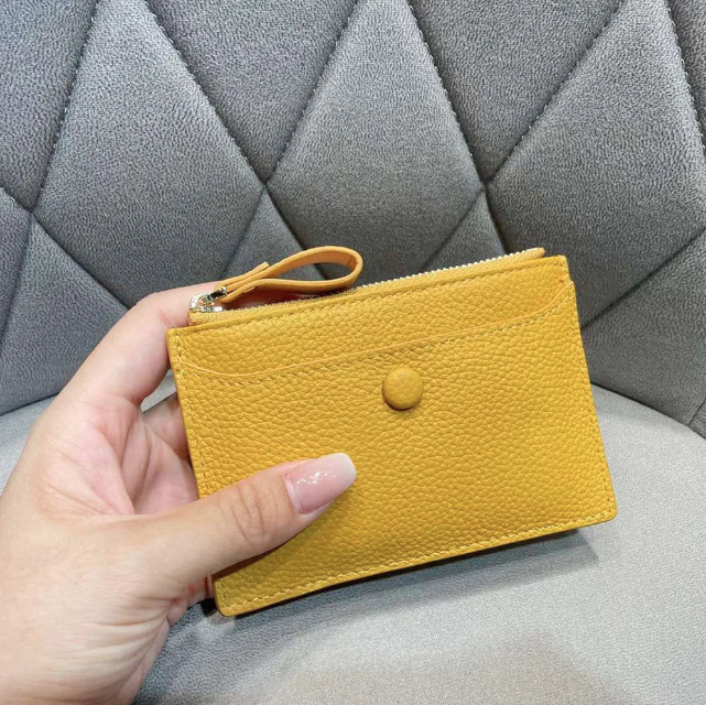 Customizable Metro Genuine Leather Card Wallet