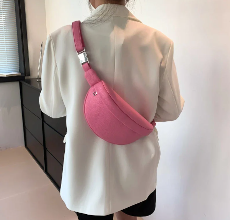 Metro Vegan Leather Chest/Waist Bag
