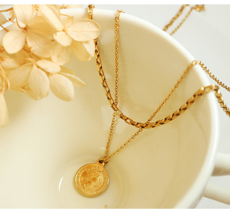 18K Gold Token of Kindness Pendant