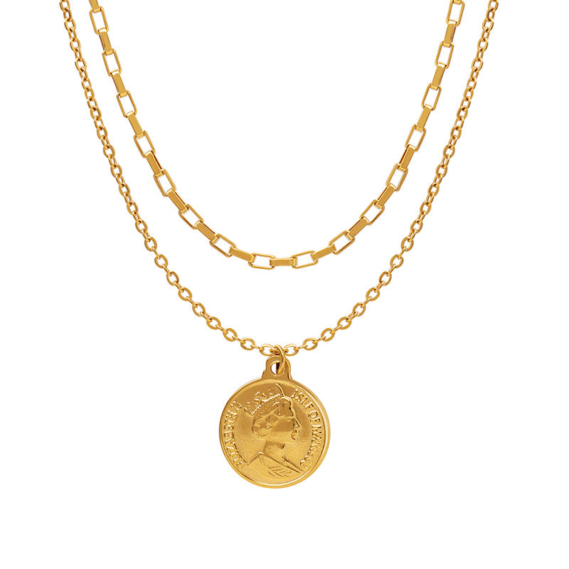 18K Gold Token of Kindness Pendant