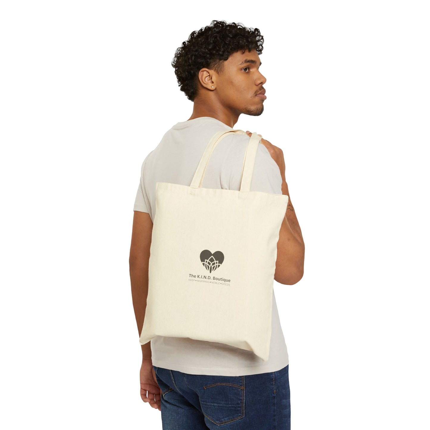 Kindness Is The Mark We Leave Cotton Canvas Tote Bag