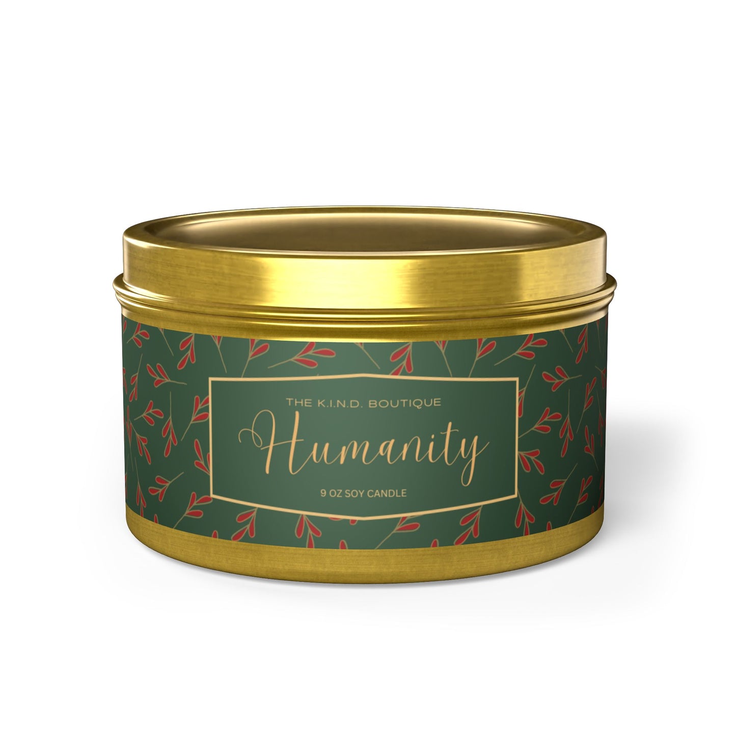 Humanity Tin Candles