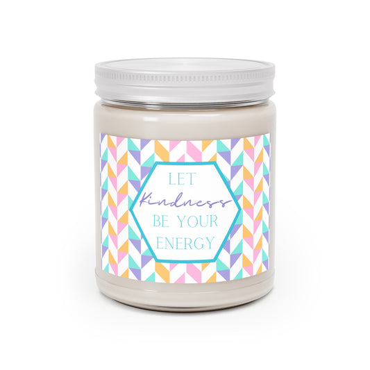 Let Kindness Be Your Energy 100% Soy Scented Candles, 9oz