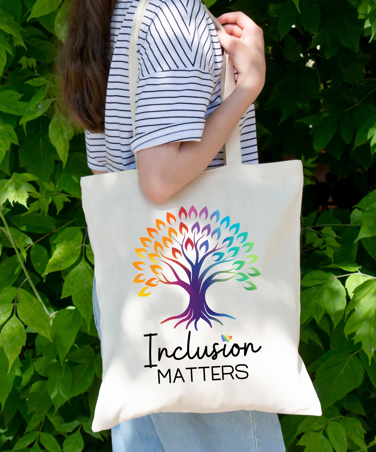 Inclusion Matters Cotton Canvas Tote Bag