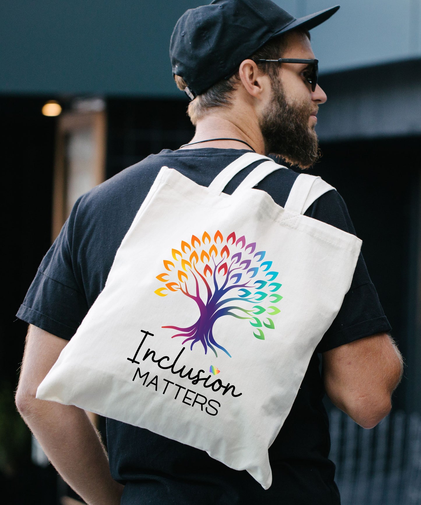 Inclusion Matters Cotton Canvas Tote Bag