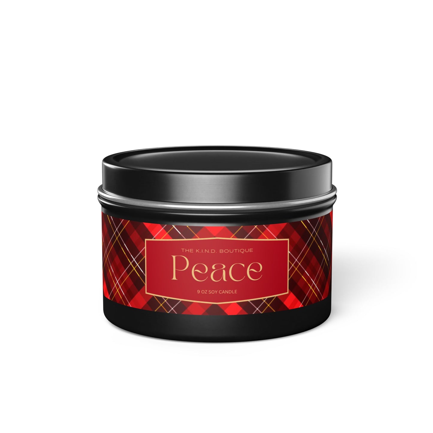 Peace Tin Candles