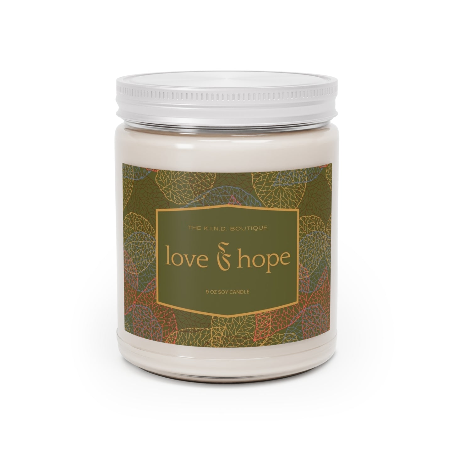 Love & Hope Scented Soy Candles, 9oz