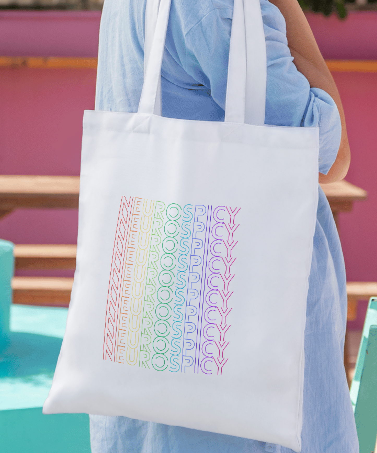 Neurospicy Cotton Canvas Tote Bag