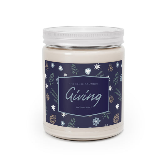 Giving Scented Soy Candles, 9oz