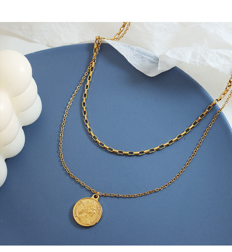 18K Gold Token of Kindness Pendant