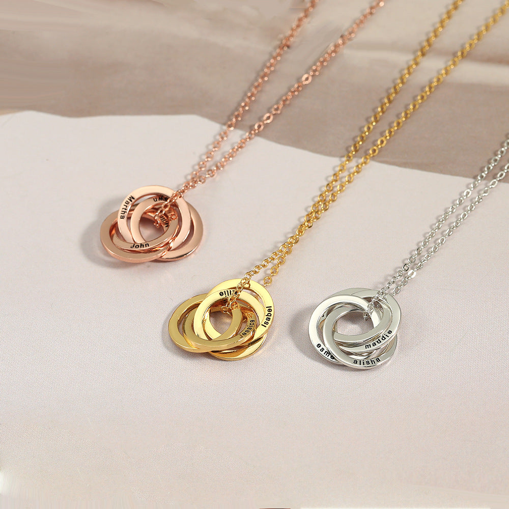 The Forever Linked Trio Necklace