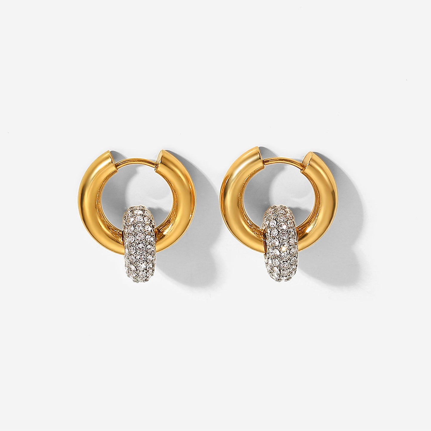 Twinkle Twinkle Slide Hoop Earrings