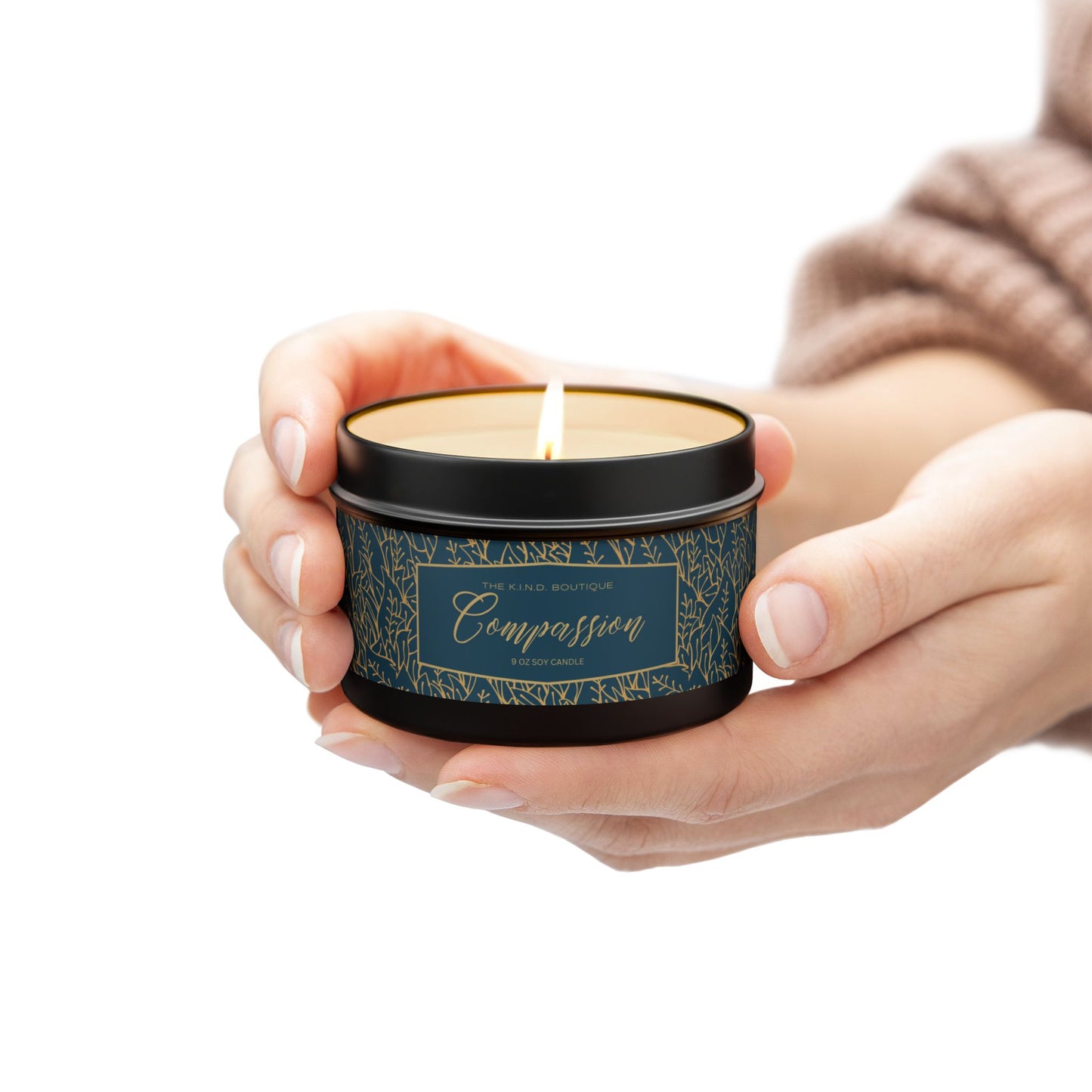 Compassion Tin Candles