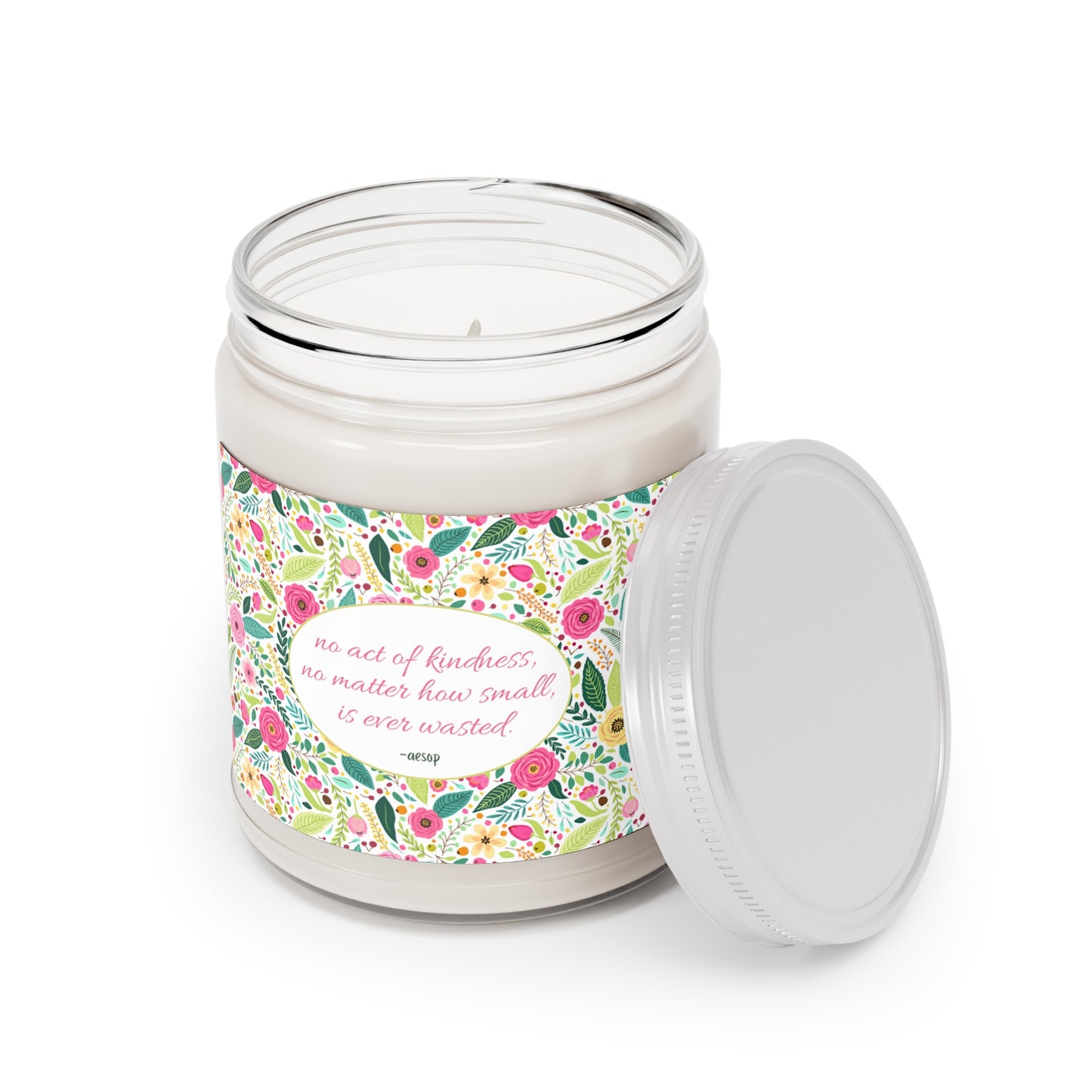 No Act Of Kindness Is Ever Wasted 100% Soy Scented Candles, 9oz