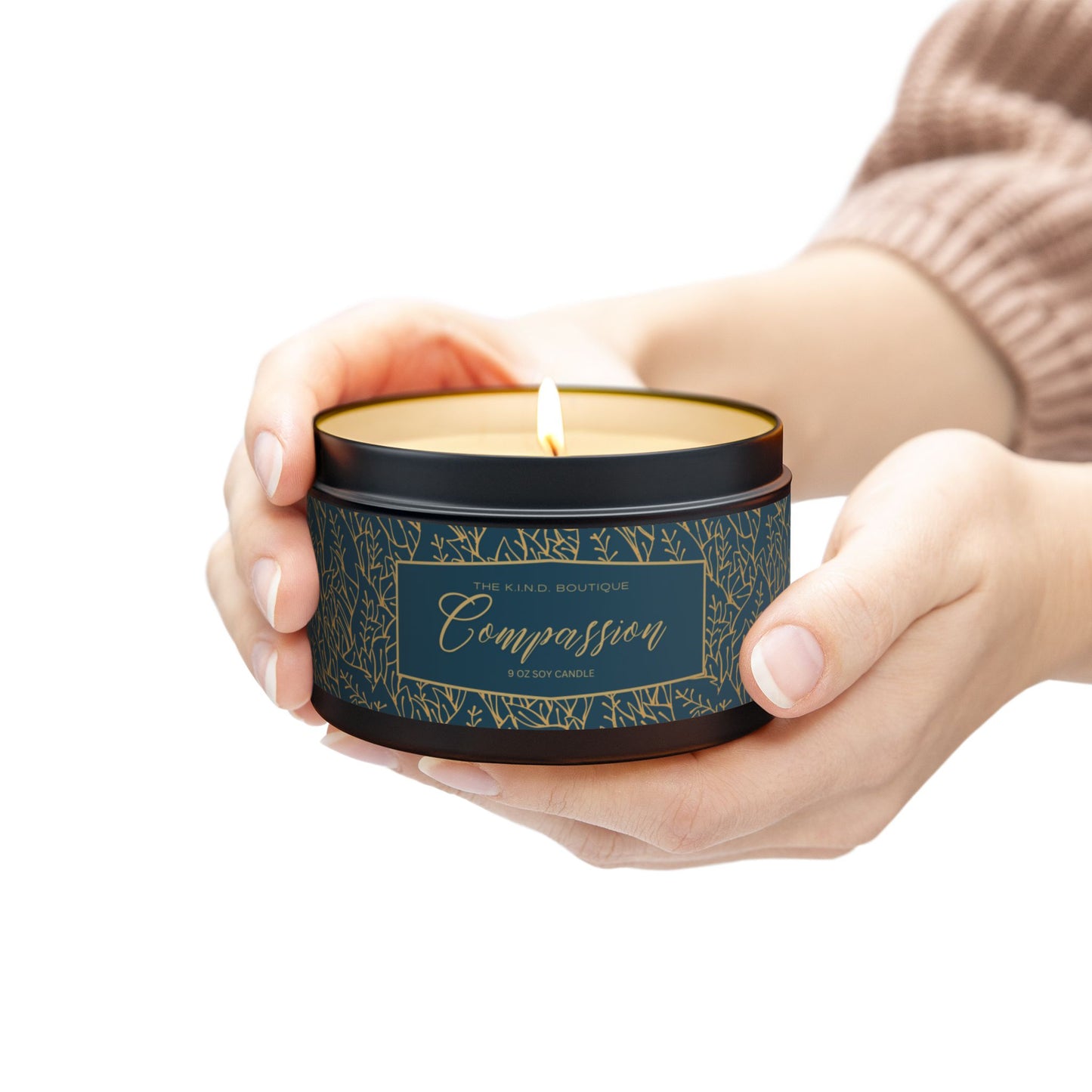 Compassion Tin Candles