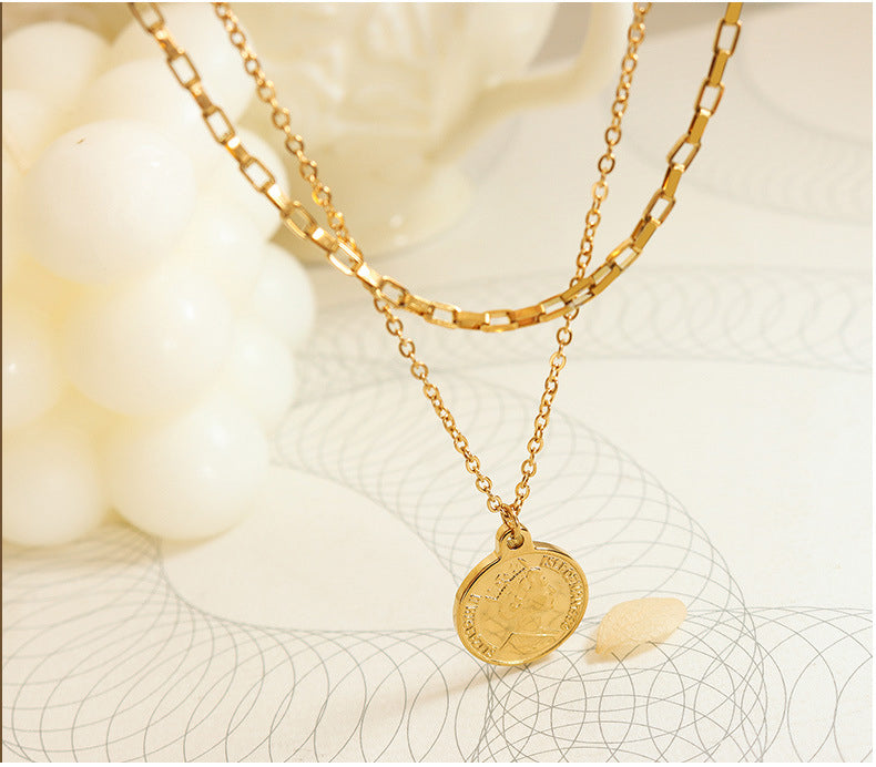 18K Gold Token of Kindness Pendant