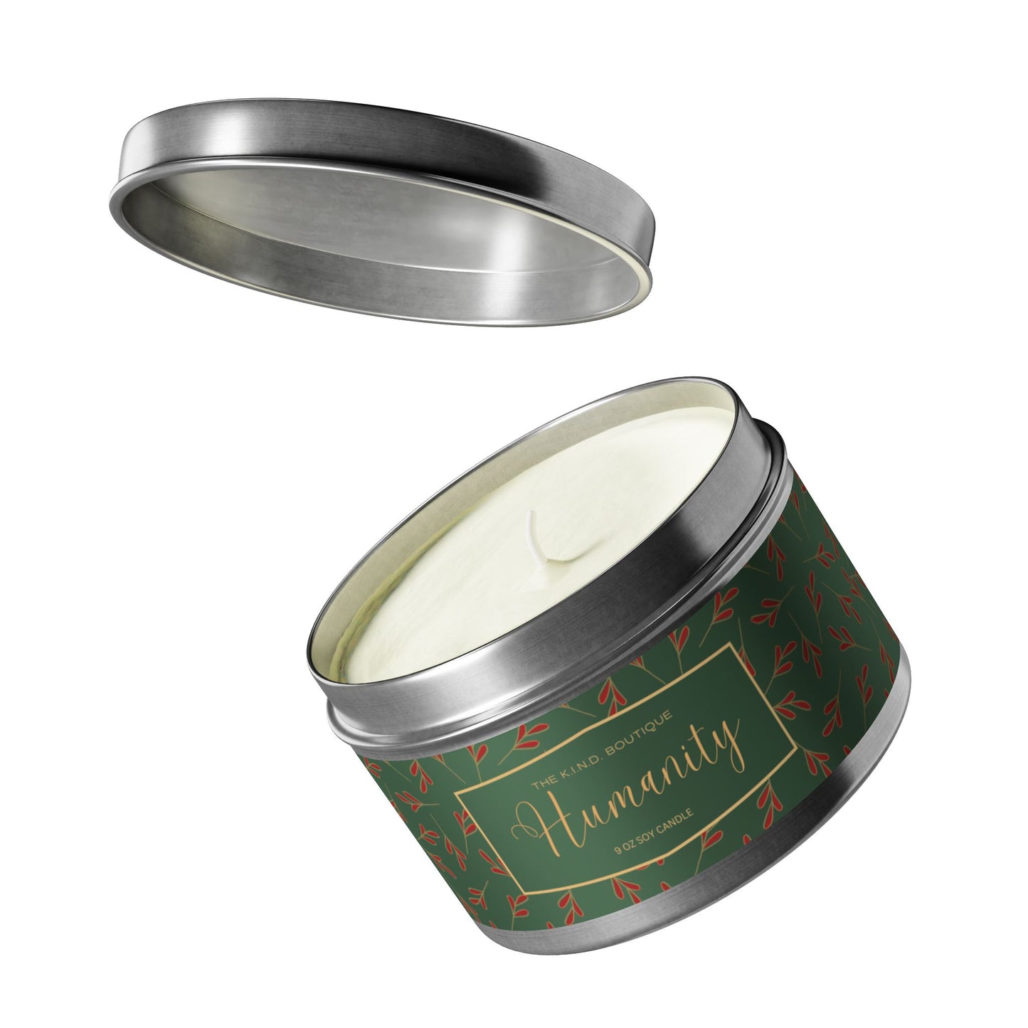 Humanity Tin Candles